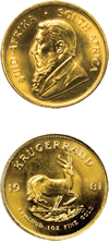 Piece d'or : Krugerrand