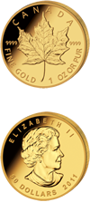 Pièce d'or : Maple Leaf